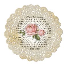 floral doily