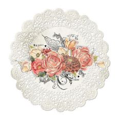 floral doily
