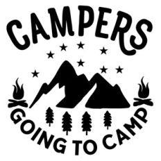campers going to camp