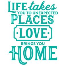 life takes you places you love