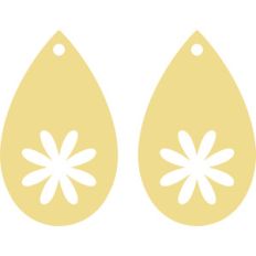 flower earrings