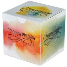 happy birthday watercolour box