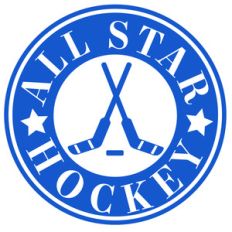 all star hockey label