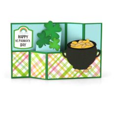 wiper card st. patrick's pot of gold
