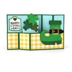 wiper card st. patrick's boot
