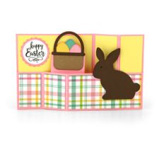 wiper card easter chocolate bunny