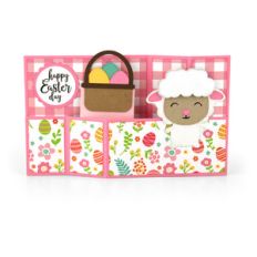 wiper card easter lamb