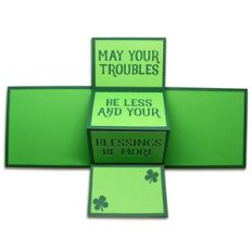 blessings twist pop card