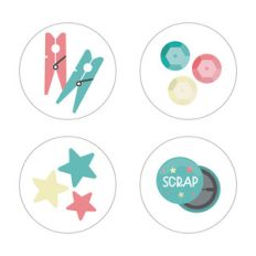 craft supplies labels