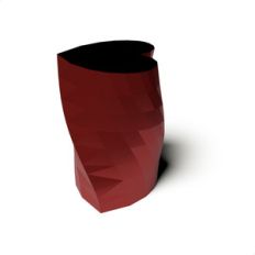 twisted heart vase