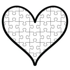 heart jigsaw puzzle
