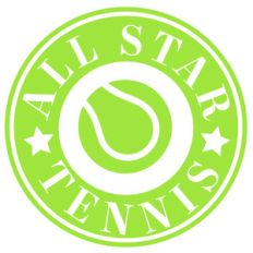 all star tennis label
