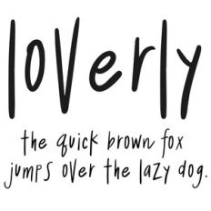 cg loverly font
