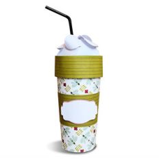 coffee cup box with whipped cream