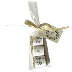 he is risen cream mini candy bar wraps
