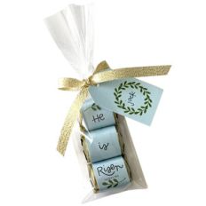 he is risen blue mini candy bar wraps