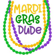 mardi gras dude