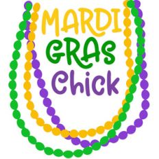 mardi gras chick