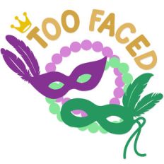 too faced mardi gras masks
