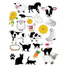 farm animal planner stickers