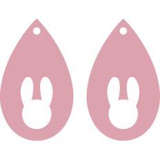 bunny earrings