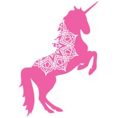 unicorn mandala