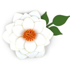 3d flower