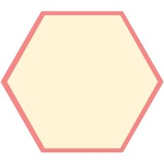 hexagon journaling card