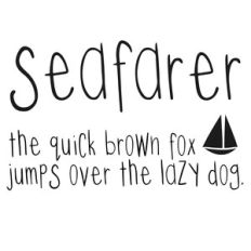 cg seafarer font