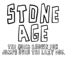 cg stone age font