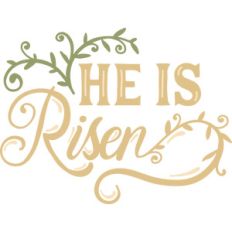 he is risen vine