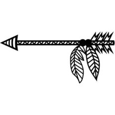 tribal arrow