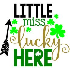 little miss lucky here