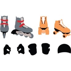 John Paper Doll Skate Set 2
