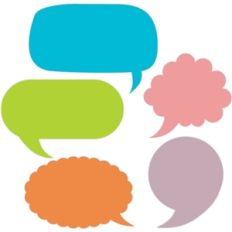 word bubbles