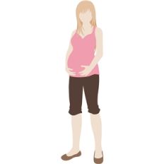 Pregnant Penelope Paper Doll