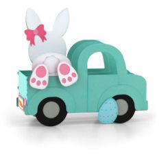 box card truck easter bunny