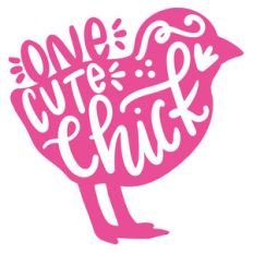 one cute chick