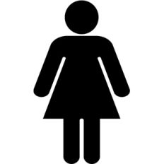 restroom girl