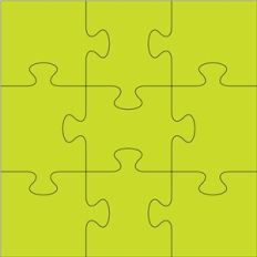 3x3 jigsaw puzzle