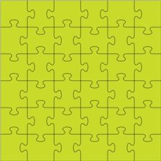 6x6 jigsaw puzzle