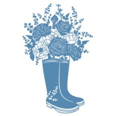 floral boots