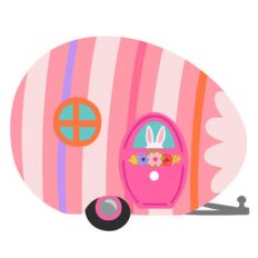 easter egg caravan