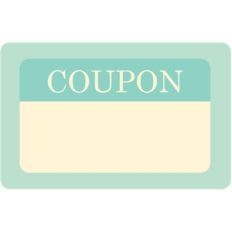 coupon journaling card