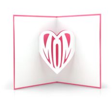 pop out card mom