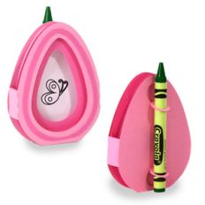 3d easter egg crayon card - butterfly