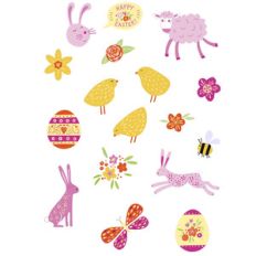 cute easter stickers