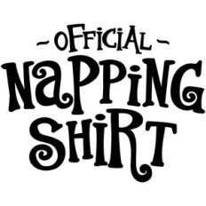 official napping shirt