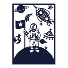 astronaut in space