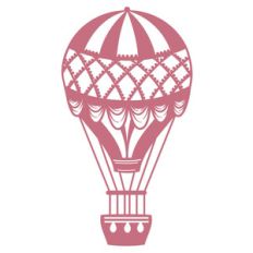 vintage hot air balloon